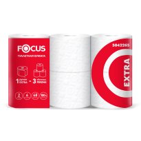 Туалетная бумага Focus Extra 2сл. 48м, 400л, 6 рул/уп      216уп/пал   5067596 15.jpg