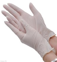 Перчатки латексные р.M  неопудр. Optiline  50пар/уп белые 2.jpg