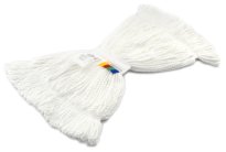 Насадка Моп кентукки для швабры, веревочная 300гр, белая KN1014