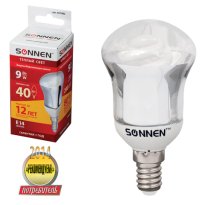 Лампа энергосберегающая SONNEN зеркальная Т2, 9W (40) Вт, цоколь E14 (маленький) 101.jpg