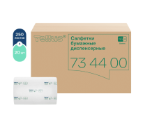 Салфетки диспенсерные TELLUS баланс 1сл. 20штуп