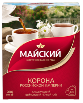 Чай Майский черный 100 пакетиков