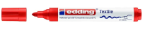 Маркер для ткани EDDING 4500, ЧЕРНЫЙ, круглый наконечник, 2-3 мм
