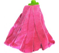Насадка Моп ленточная юбка Умничка микрофибра 140 гр, 80х320мм, розовая 50шт/уп МП 9.jpg