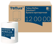 Протирочная бумага в рулоне с центр. вытяжкой М4 TELLUS Рефлекс, 270м,1-сл., КОМФОРТ, 6штуп 120000