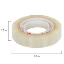 Скотч канцелярский 12мм х 33м BRAUBERG, прозрачный 12шт/уп 109.jpg