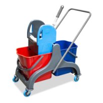 Тележка уборочная двухведерная 2*25л, каркас пластик, отжим арт.IT-0492 17.jpg