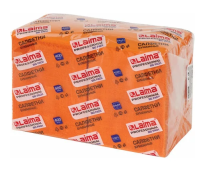 Салфетки бумажные 400шт 2424см Лайма Big Pack оранжевые 2