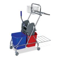 Тележка уборочная двухведерная 2*17л,с корзиной, металл. основа арт.IT-0109 15.jpg