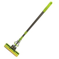 Швабра отжимная Умничка с губ. насадкой, ПВА(PVA) 27см, ролик отжим., телеск. ручка 70-120см 92.jpg