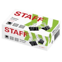 Зажимы для бумаг 51мм STAFF 