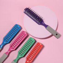 Расческа массажная №2 прямоуг. ЗАДАРОМ