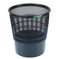 Корзина для бумаг БОЛЬШАЯ, 18 л, сетчатая, черная, КР01 3.jpg