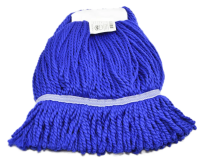 Насадка Моп кентукки для швабры, веревочная 300гр, синяя KN1062