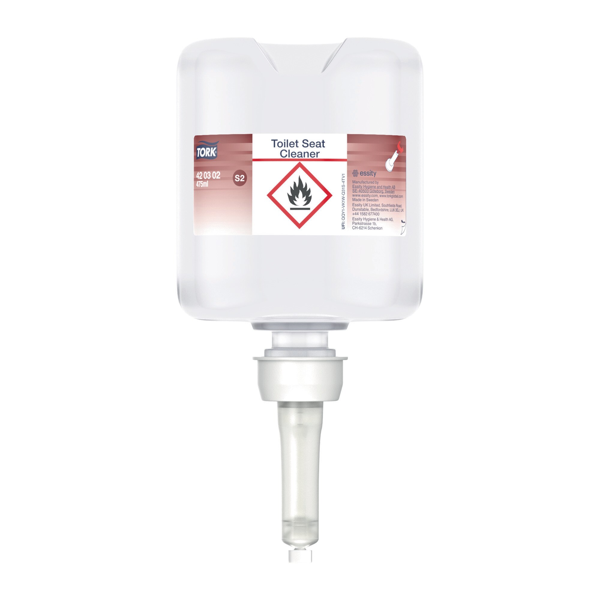 Очиститель-антисептик для сиденья унитаза TORK 475мл, S2,   420302 (вывод, распродажа!!!!!) 3