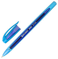 Ручка шариковая масляная BRAUBERG Bomb GT Color, СИНЯЯ, корпус прорезиненный, узел 0,7мм