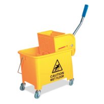 Тележка уборочная-ведро 20л желтая арт.IT-0202 20.jpg