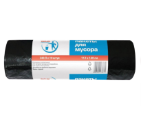 Пакеты дмусора 240 л. 10шт. PACLAN 30мкм 112140см рулон