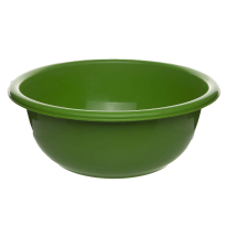 Таз 12л круглый,ЗЕЛЕНЫЙ , Классика