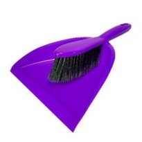 Совок дмусора со щеткой-сметкой 320х222х85мм 25штуп Мультипласт