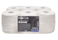 Туалетная бумага Focus Mini Jumbo SMART (T2), 2 сл., 170м, белая, 12штуп 48уппал  5103036