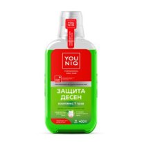 Ополаскиватель для полости рта YOUNIQ® Защита десен, 400 мл