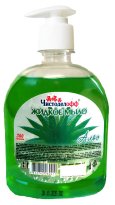 Жидкое мыло 300г Чистоделофф Dezoff Алоэ, дозатор 20штуп копия