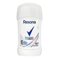 Антиперспирант Rexona 40гр стик жен. Без запаха