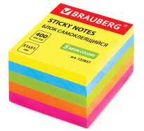 Стикер 5151 BRAUBERG неон 5цв 400л