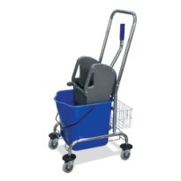 Тележка уборочная одноведерная 1*23л, с корзиной, металл. основа арт.IT-0107 19.jpg