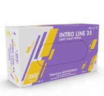 Перчатки нитриловые р.XL Intro Line 35 ZKS светло-фиолетовые 50 паруп