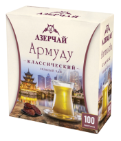 Чай АЗЕРЧАЙ Армуду зеленый 100 пакетиков