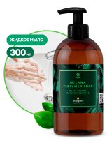 Жидкое мыло Milana Deep Green парфюмированное с маслом конопли 300мл 6шт/уп 125502 1