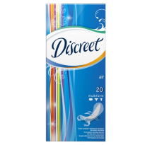 Прокладки ежедневные Discreet Дышащие Air, 20 штупак