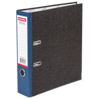 Папка-регистратор 75мм ОФИСМАГ, фактура стандарт, с мраморным покрытием, синий корешок, 225583 30.jp