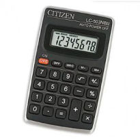 Калькулятор CITIZEN LC-503NBII, 8 разрядов, карманный