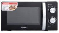 Микроволновая печь Sonnen MW2070BLCR 20л 700Вт чернаяхром