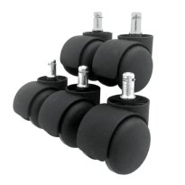 Колеса (ролики) для кресла, пластиковые, шток d - 11 мм, цвет черный по 1 шт. 43.jpg