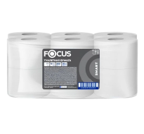 Туалетная бумага Focus Jumbo SMART (Т2), 1сл. 200м, белая, 12штуп  720штпал 5103021