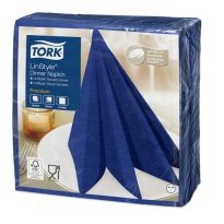 Салфетки 39*39см синие Tork LinStyle (50 шт), Premium (Австрия) 478856 (распродажа!!!) 71.jpg
