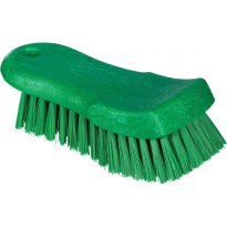 Щетка HACCPER для мытья разделочных досок, рабочих поверхностей, жесткая, 153 мм, зеленая 4302G 22.j