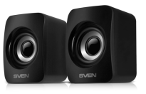 Колонки компьютерные SVEN 130,2,0,6вт.питание USB,черный, sv-020224