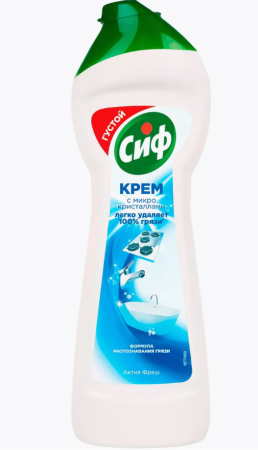 Чист. крем CIF Актив фреш 230 мл 12штуп