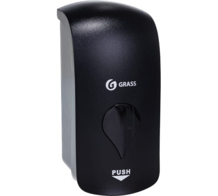Диспенсер для жидкого мыла GRASS, 1000мл, пластиковый, черный артикул IT-0638 2