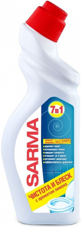 Чистящий гель для сантехники Сарма 750 мл Лимон 32.jpg