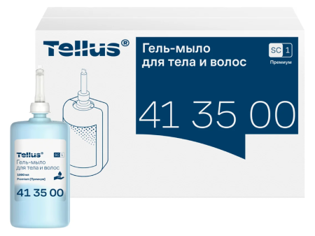 Мыло-гель для тела и волос Tellus S1 1000мл 413500