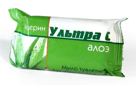 Мыло туалетное 100г антибактериальное в обертке СТАНДАРТ Ультра С  64штуп ММЗ