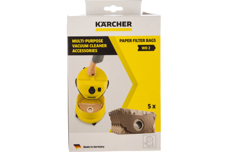 Мешок-фильтр для пылесоса Karcher 5шт синтетика