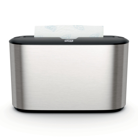 Диспенсер для полотенец листовых настольный Multifold Н2, серии Image Design, металлик 460005 4