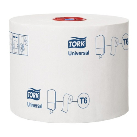 Туалетная бумага 1 сл., 135м., Т6, Tork Universal в миди-рулонах, 27шт/уп., белая, 127540 94.jpg